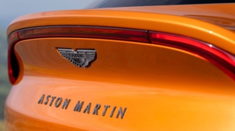 ОРИГІНАЛЬНИЙ ЕМБЛЕМА НАДПИС ASTON MARTIN КАРБОН 
