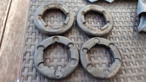 КОМПЛЕКТ РЕЗИНОВЫХ SIEDZISK PODKLADEK ПРУЖИН OEM OD CIVIC V EG/EJ 92-95 
