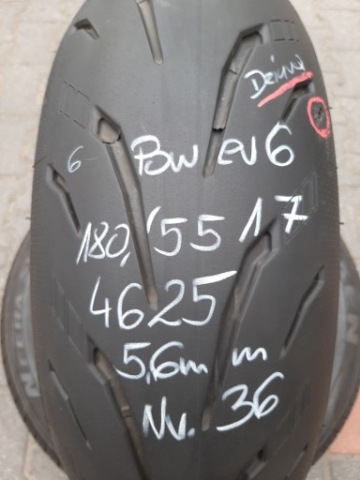 ШИНА МОТОЦИКЛЕТНА 180 55 17 MICHELIN POWER 6 