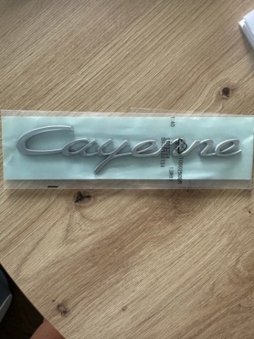 ОРИГІНАЛЬНИЙ ЕМБЛЕМА DO PORSCHE CAYENNE 