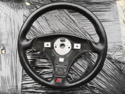 РУЛЬ КОЖАНАЯ ТРЕХСПИЦЕВЫЙ AUDI A4 B5 S-LINE 4B0124A 419091E 