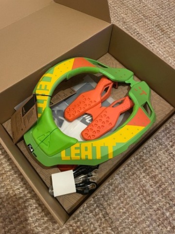 LEATT PROTECTION KAKLO NECK BRACE 4.5 CITRUS L/XL 