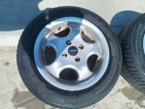 КОЛЕСА YARIS I ДИСКИ АЛЮМІНІЄВІ I ШИНИ 175/65 R14 BRIDGESTONE 