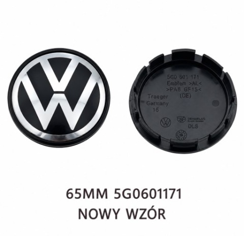 КОМПЛЕКТ DEKIELKOW VW VOLKSWAGEN 65MM 5G0601171 КОВПАЧКИ ЗАГЛУШКИ KAPSELKI 