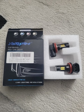 ЛАМПОЧКИ H11 XSTROM Z ALIEXPRESS ЖОВТЕ 