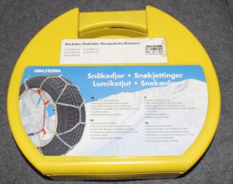 Biltema 37-127 łańcuchy śniegowe R16