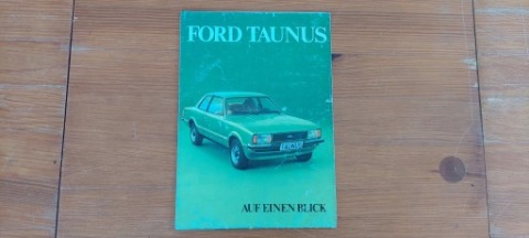ІНСТРУКЦІЯ ОБСЛУГОВУВАННЯ FORD TAUNUS 1972 R. 