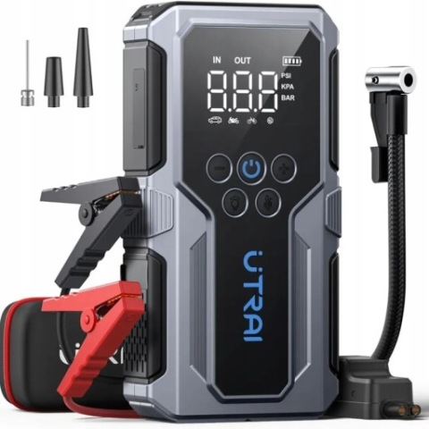 JUMP СТАРТЕР UTRAI 1500A 4W1 ПУСК АВТОМОБІЛЯ КОМПРЕСОР POWERBANK 
