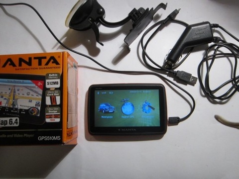 MANTA GPS 510 MS SPRAWNA