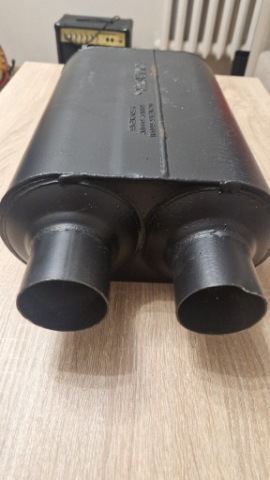 ГЛУШНИК FLOWMASTER 40 DUAL 2X2.5 КАМЕРНИЙ 
