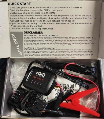 MHD DME BENCH UNLOCKER UNLOCK РОЗБЛОКУВАННЯ B58 S58 S63 SUPRA+ MHD OBD 