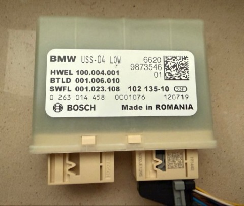 МОДУЛЬ ПАРКТРОНІК BMW G20/G21/G26 0 263 014 458 ДАТЧИКИ ПАРКУВАННЯ 