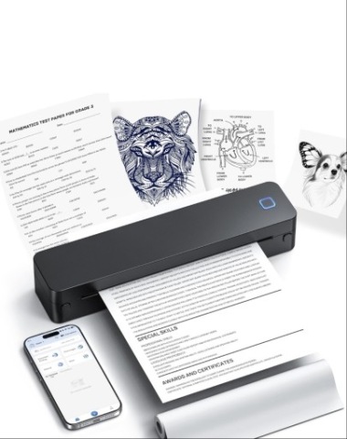 Przenośna drukarka bezprzewodowa Bluetooth