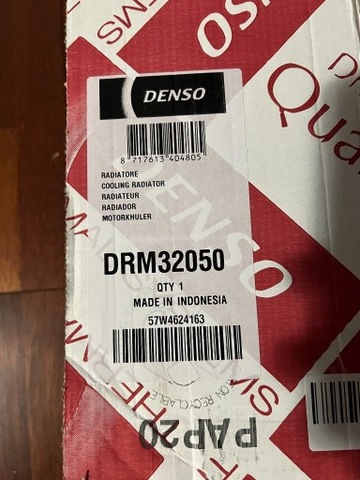 RADIATOR DENSO 32050  