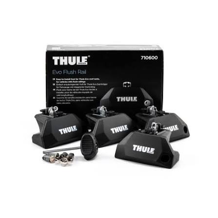 КОМПЛЕКТ СТОП БАГАЖНИКА ДАХУ THULE EVO FLUSH RAIL 710600 