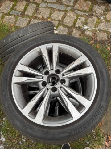 КОЛЕСА MERCEDES БЕНЗИН W212 E250 Z ШИНАМИ LETNIMI BRIDGESTONE 245/45R17 