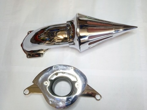 FILTRO CONO CROMO YAMAHA XV1600 XV1700 ROADSTAR  