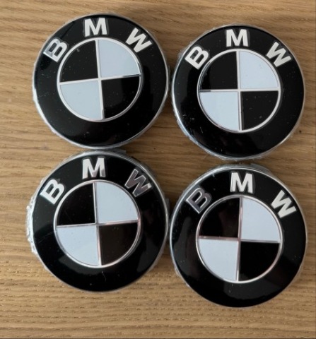 КОВПАЧКИ DO КОЛІС 4 ШТУКИ BMW 68MM(KAPSLE, DEKLE, ZNACZKI, FELGI, ALU) 