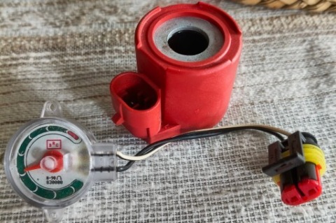 BRC СЕНСОР РІВНЯ ГАЗУ 0-90 I КОТУШКОЮ ЕЛЕКТРОКЛАПАНУ LPG 12V DC 16 W 