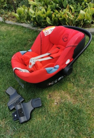 КРІСЛО / NOSIDELKO CYBEX ATON M I-SIZE 0-13 KG + АДАПТЕРИ DO РАМА 