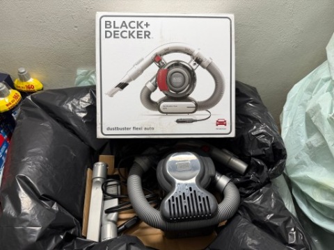 ПИЛОСОС АВТО BLACK&DECKER PD1200AV 12V 
