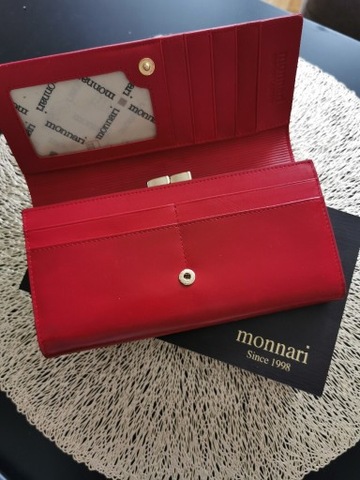 Damski Portfel Monnari Skóra 