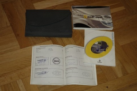 LIBRO DE MANTENIMIENTO RENAULT MEGANE SCENIC II  