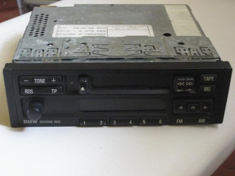 RADIO BMW REVERSE RDS E36 E34 E32 Z3  