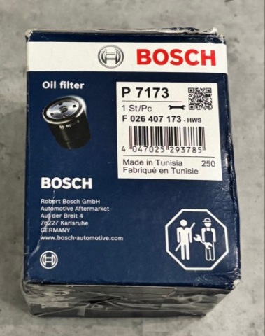 ФІЛЬТР МАСТИЛА BOSCH P 7173 BMW 