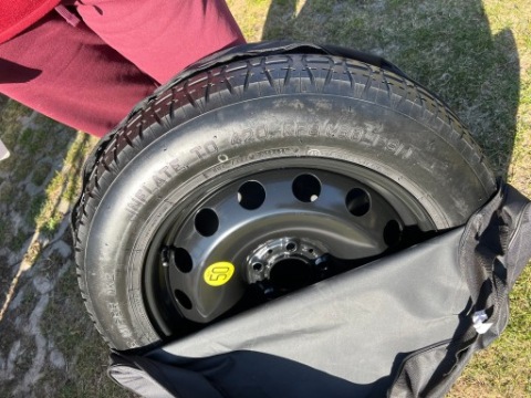 КОЛЕСО ДОКАТКА DO BMW X5 E70 (2006-2013) 155/90R18 ОРИГІНАЛ ЧОХОЛ 