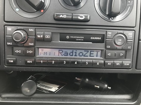 RADIO VW GAMMA BLAUPUNKT  