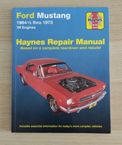 FORD MUSTANG 1964-1973 V8 HAYNES REPAIR МЕХАНІКА 