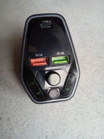 ПРОДАМ ТРАНСМІТЕР FM ALFANEXT T-05 РОБОЧИЙ USB, BLUETOOTH 