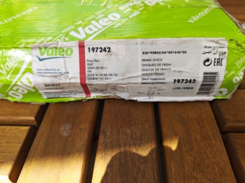 ДИСКОМ VW AUDI SEAT 312MM VALEO 