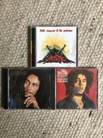 Bob Marley 3CD - Legend, Rebel Music, Uprising 