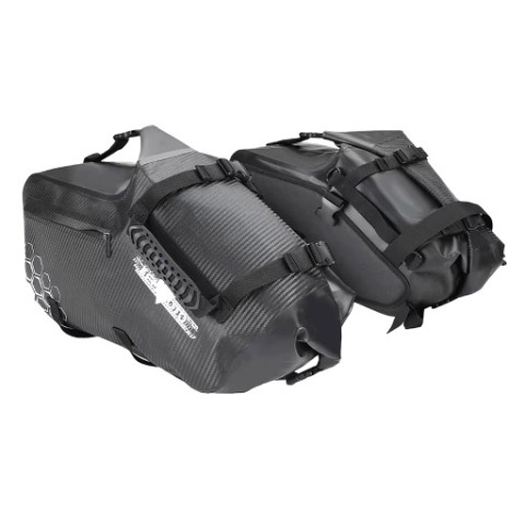 СУМКИ МОТОЦИКЛЕТНІ KEMIMOTO 2X24L СУМКИ БІЧНІ ВОЛОГОСТІЙКЕ 48L NA WYPRAWY 