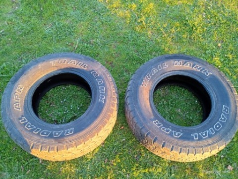 ДВІ ШИНИ TERENOWE TRAIL MARK США LT265/75 R16 112/109 - LUBELSKIE 