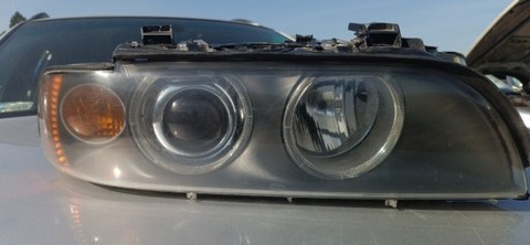 LAMP E39 FACELIFT LEFT RIGHT FRONT XENON RINGS  