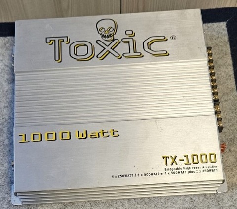 УСИЛИТЕЛЬ TOXIC TX-1000 1000W