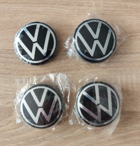 4 ОРИГІНАЛ КОВПАЧКИ VW 65MM, 56MM КРІПЛЕННЯ 5G0601171 