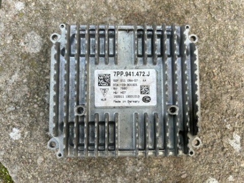 МОДУЛЬ ПЕРЕТВОРЮВАЧ ФАРИ AUDI S3 A3 A6 C7 ПОВНИЙ LED (СВІТЛОДІОД) 7PP941472J 