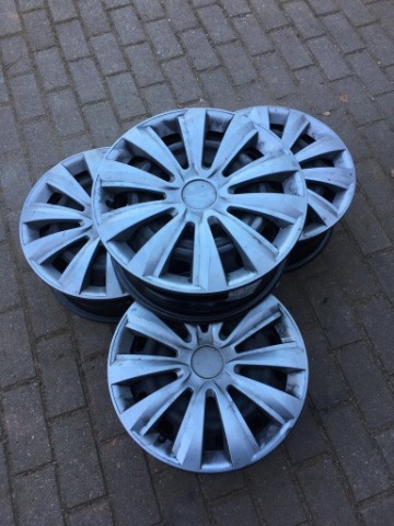 PEUGEOT 308 -CITROEN 4XFELGI СТАЛЬ 15'+KOLPAKI' 6,5JX15 ET42 5X108 
