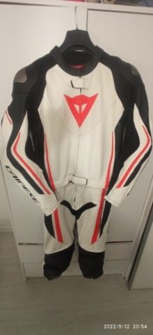 КОМБІНЕЗОН МОТОЦИКЛЕТНИЙ DAINESE ASSEN DYD. EU L ДВОХМАСОВИЙ 