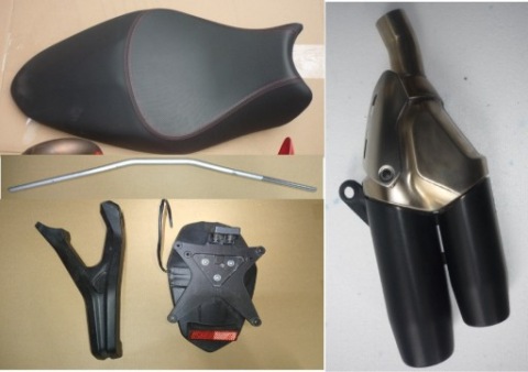 DUCATI MONSTER 1200 MARSHLAND FASTENERS ROOMS SEAT THICKENERS STEERING WHEEL S 