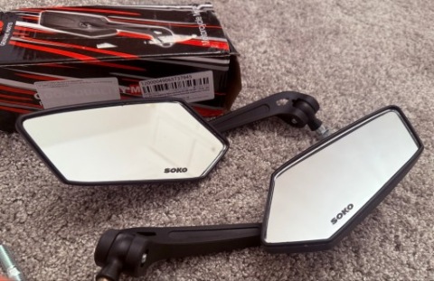 ДЗЕРКАЛА МОТОЦИКЛЕТНІ УНІВЕРСАЛЬНІ DO KTM ADV DUKE 390 690 790 890 1190 1290 