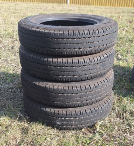 ШИНА ЛІТНЯ HANKOOK RADIAL RA08 145/R13C 88/86 R СТАН ДУЖЕ ДОБРИЙ 