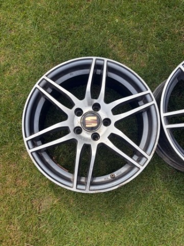 ДИСКИ АЛЮМИНИЕВЫЕ SEAT 17 5X112 ET 35 4 ШТУКИ 