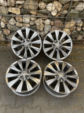 ДИСК ДИСКИ АЛЮМІНІЄВІ VW POLO 2G 16” КОЛІР СІРИЙ 2G0601025AE 