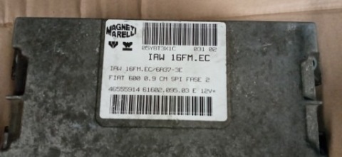 БЛОК КЕРУВАННЯ ДВИГУНА FIAT 0.9 IAW 16FM.EC 46555914 IMMO ВИКЛЮЧЕНИЙ ДЕШЕВО 