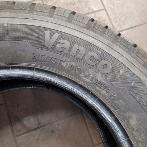 CONTINENTAL VANCO 215/75 R16 116/115 R NOWAN 11 MM  